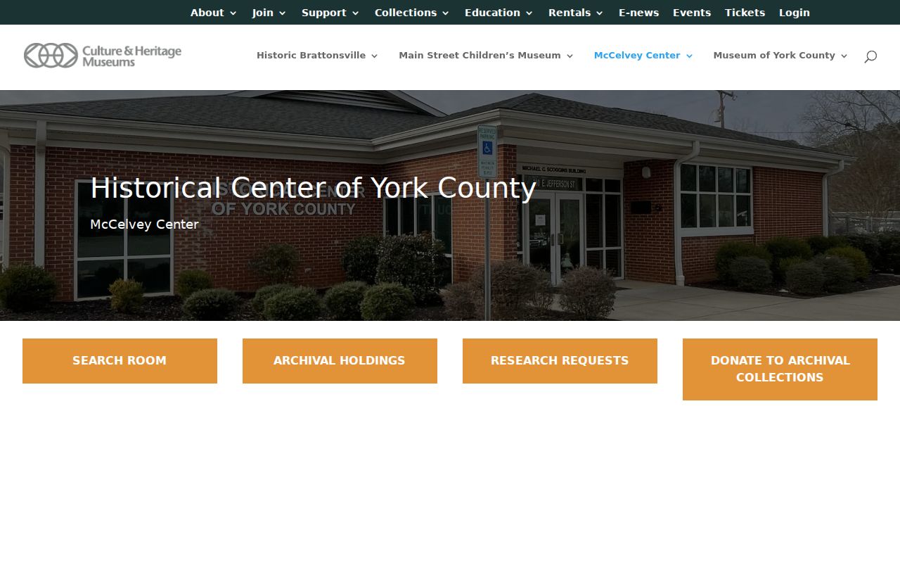 Rock Hill city directory research at the Historical Center of York County